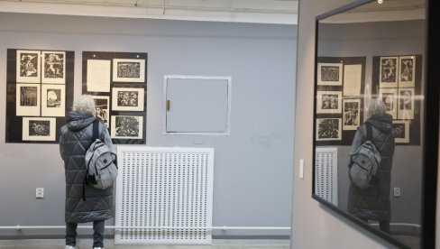 МОСТОВИ СВЕТЛОСТИ ВУЈАКЛИЈЕ, ГЛИДА, КУНА, КРИЖАНИћА: Изложба дела из Збирке Музеја жртава геноцида у Галерији Војног музеја