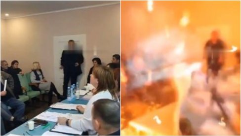(UZNEMIRUJUĆI SNIMAK) HOROR U UKRAJINI: Političar detonirao bombu, desetine povređenih (VIDEO)