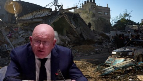 GAZA VIŠE NIJE MESTO ZA ŽIVOT: Nebenzja - Rusija će uraditi sve da pošalje još pomoći