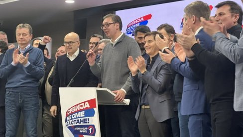 SNS JAČI ZA JOŠ 115.000 BIRAČA: Pobeda plod dobre kampanje koju je vukao Vučić, koji je za razliku od rivala imao plan za budućnost