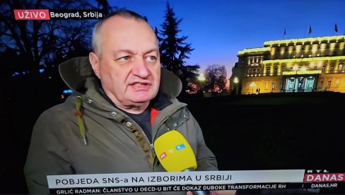 IZBORI SU PROŠLI, DIVLJAŠTVO SE NASTAVLJA: Milivojević u hrvatskim medijima najstrašnije vređa srpskog predsednika