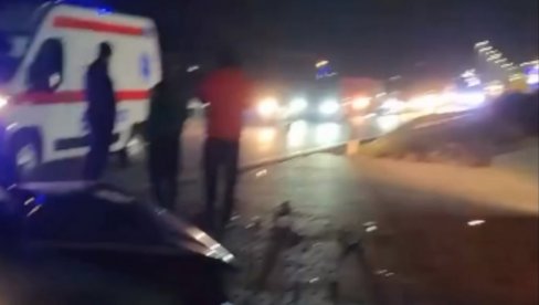 TEŠKA NESREĆA KOD MRČAJEVACA: Četiri osobe povređene u sudaru nekoliko vozila (VIDEO)