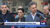 DOVELI SU IH U ZABLUDU Predsednik RIK-a o zahtevima Marinike i Aleksića o novim beogradskim izborima: To nije naša nadležnost