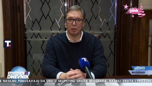 NE BRINITE GRAĐANI SRBIJE Vučić: Nikakva revolucija nije u toku, okupilo se njih 1.900