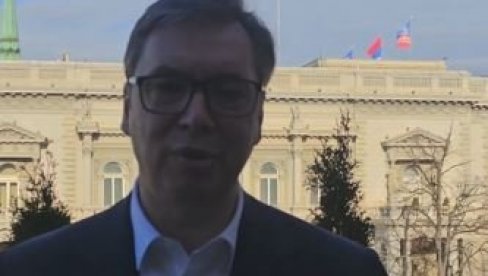 TAČNO JE, BIO SAM JA NA TERASI... Vučić poslao poruku iz Predsedništva - Nisam vas se nimalo uplašio (VIDEO)