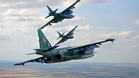 ДРАМАТИЧАН СНИМАК Тренутак уништења Су-25: Искусни украјински пилот није имао шансу (ВИДЕО)