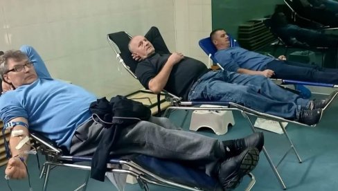 ХУМАНИ НОВОСЕЛЦИ: Акција добровољног давалаштва крви у врњачком Новом Селу