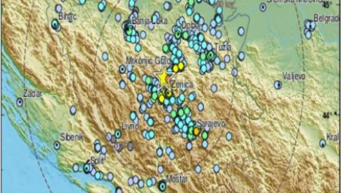 ЗАТРЕСЛО СЕ БАШ ЈАКО: Становници БиХ о снажном земљотресу који је погодио Зеницу (ФОТО)