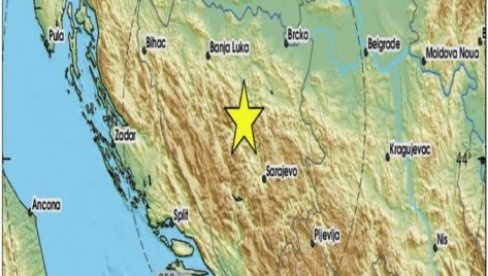 ТРЕСЛИ СЕ БЕОГРАД, НОВИ САД, ШИД, ЗРЕЊАНИН, БАЊА КОВИЉАЧА: Земљотрес од 5.2 степена погодио БиХ, осетио га цео регион (ФОТО)