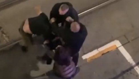 MILICIJA, TUKU MI ŽENU: Radnici obezbeđenja pretukli bračni par ispred kockarnice u Beogradu (VIDEO)