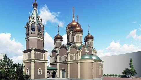 РУСКО-СРПСКИ ХРАМ ЧУВАР БАЊАЛУКЕ И РЕПУБЛИКЕ СРПСКЕ: Копија чувеног манастира из Кремља гради се у највећем  граду РС