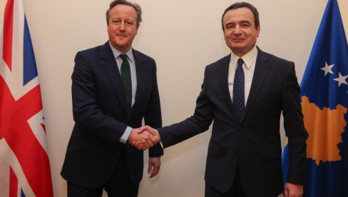 ПАКЛЕНИ ПЛАН ЛОНДОНА ПРОТИВ СРБИЈЕ: Британски министар Камерон - Помоћи ћемо Косову да га признају сви који нису