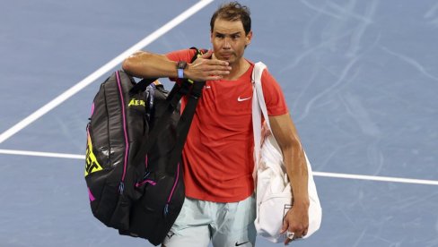 KAKAV TENISKI ŠOK: Rafael Nadal odustao od Australijan opena!