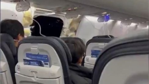 DRAMATIČNI SNIMCI PANIKE NA AMERIČKOM NEBU: Otpao prozor sa aviona, prinudno sletelo 180 ljudi (VIDEO)
