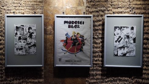 ШЕСТ ДЕЦЕНИЈА МОДЕСТИ БЛЕЈЗ: Изложба посвећена стрип хероини у врњачкој библиотеци
