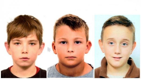 СРЕЋАН КРАЈ ПОТРАГЕ: Пронађена тројица дечака која су нестала у Хрватској