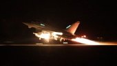 OVAKO SU BRITANCI POČELI BOMBARDOVANJE HUTA: Objavljeni prvi snimci akcije, avioni poleteli sa Kipra (VIDEO)