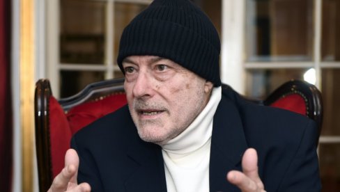 ДУША ЈЕ НАЈЛЕПША СРПСКА РЕЧ: Француски глумац Ален Нури, после више од три деценије посетио Србију