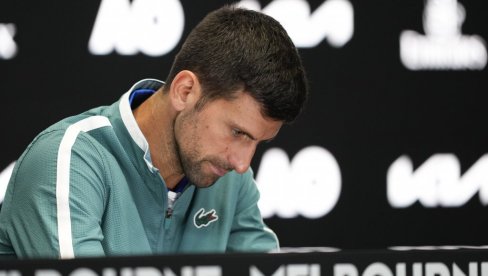 NE MOGU DA PREDVIDIM...: Novak Đoković govorio o povredi zgloba pred prvi meč na Australijan openu