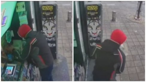 СРАМНА КРАЂА  НА ВРАЧАРУ: Лопов зграбио кутију са новцем за хуманитарну помоћ (ВИДЕО)