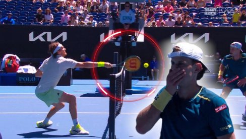 ČEKAJ, OVO SME? Jedan od najluđih poena u istoriji tenisa - šou u Australiji u režiji Cicipasa i Bergsa (VIDEO)