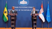 DAVNO SMO UVIDELI DOSLEDNOST SRBIJE:Premijer Sao Tome i Prinsipe tokom posete Beogradu preneo poruku