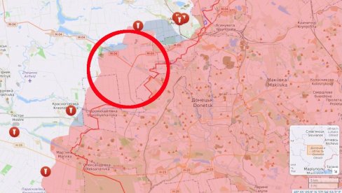СТЕЖЕ СЕ ОБРУЧ ОКО АВДИЈИВКЕ: Руси освојили још једно место у правцу Доњецка