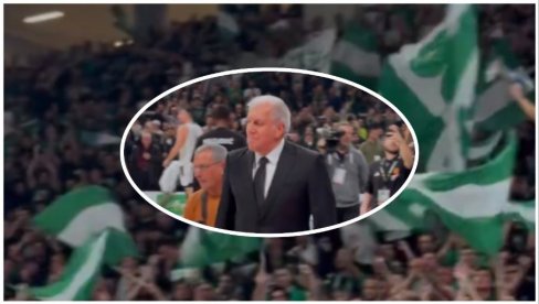 NEVEROVATNO: Ovako su reagovali navijači Panatinaikosa kada je Željko Obradović izašao na parket (VIDEO)