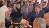 PATRIJARH PORFIRIJE PROSLAVIO KRSNU SLAVU: Među zvanicama predsednik Vučić i Dodik (VIDEO)
