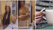 KO JE ZA BOCKU? Skandal u Domu zdravlja u Nišu, iskoristila pauzu da se polugola snima među kartonima pacijenata (FOTO/ VIDEO)