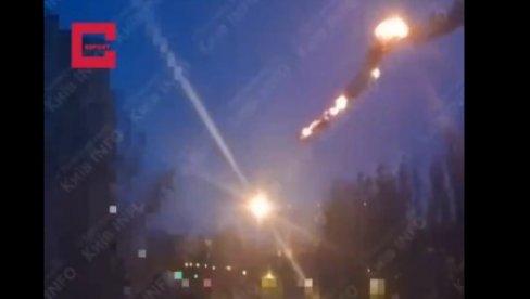 PRVI SNIMCI VELIKOG RUSKOG NAPADA: Rakete letele na Kijev i Harkov (VIDEO)