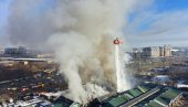 SLIKE IZ VAZDUHA: Kamovi prvi put u akciji na nebu Srbije - gase požar u Bloku 70 (VIDEO)
