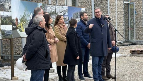 BEOGRAD DOBIJA NOVU LOŽIONICU: Vučić - Ovo će biti jedno od najvećih mesta za okupljanje najpametnijih i najmarljivijih (FOTO/VIDEO)