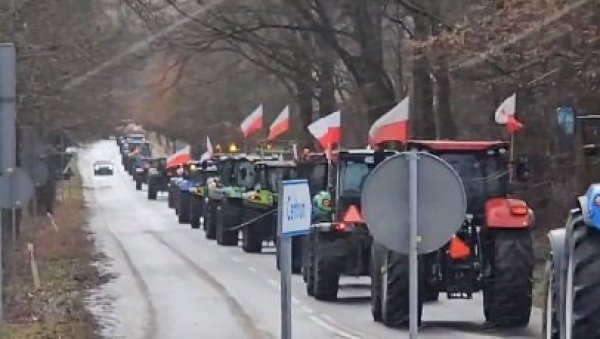 ПРОТЕСТИ ШИРОМ ЗЕМЉЕ: Пољски пољопривредници изашли на улице (ВИДЕО)