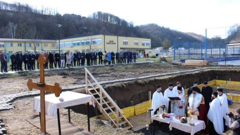 VERSKA PRAVA ZA OSUĐENIKE: Osveštan temelj crkve u krugu KPZ Valjevo