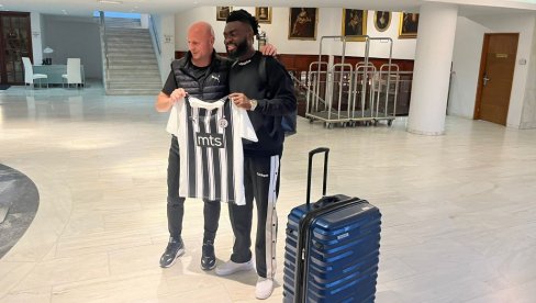 ПАРТИЗАН СВЕ ЈАЧИ: Новајлија се прикључио екипи на припремама