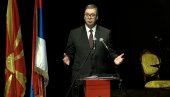 VUČIĆ NA SVEČANOJ SVETOSAVSKOJ AKADEMIJI U SKOPLJU: Naša Srbija je izabrala put slobode, suvereniteta i nezavisnosti (FOTO/VIDEO)