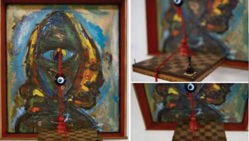 ЦРНА БОГИЊА У ПОМПЕЈИ: Радови Саше Петровића, у новобеоградској Блок галерији