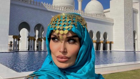 ИЗГЛЕДА КАО АРАПСКА ПРИНЦЕЗА: Препознајете ли нашу певачицу? (ФОТО)