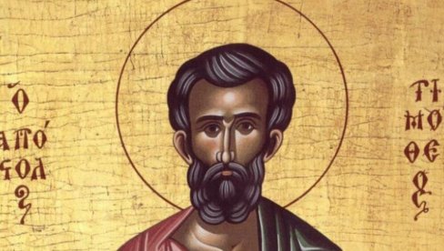 ЗАШТИТНИК ДОБРИХ И ПРАВЕДНИХ: Данас прослављамо Светог апостола Тимотеја, помолите му се за спас од невоље