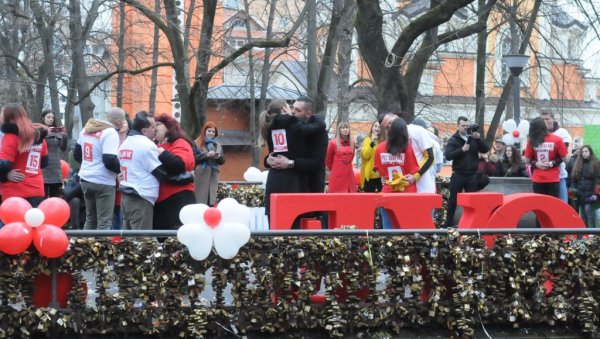 „ПОЉУБИ МЕ“ ПО 14. ПУТ: Традиционална манифестација на Дан заљубљених у Врњачкој Бањи