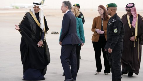 BLINKEN NA SPECIJALNOM ZADATKU: Američki državni sekretar stigao u Saudijsku Arabiju