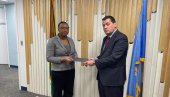 SRBIJA PREDALA ZAHTEV: Ambasador Nemanja Stevanović zvanično dostavio zahtev za vanredno zasedanje SB UN Misiji Gvajani (FOTO)