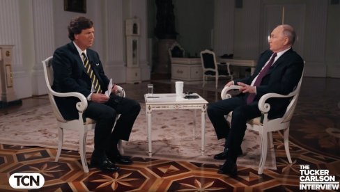 ДОГАЂАЈ КОЈИ ЈЕ УШАО У ИСТОРИЈУ: Број прегледа интервјуа Такера са Путином руши све рекорде, ово се никад није десило