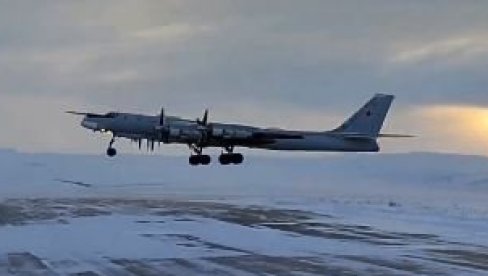 NUKLEARNE TRIJADE LETELE U BLIZINI ALJASKE: Ruske bombardere pratili suhoji (VIDEO)