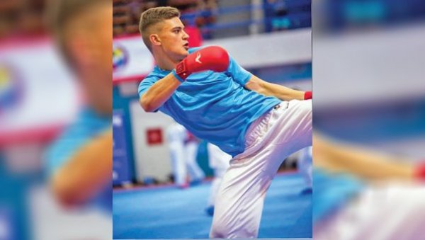 БРОНЗА ЗЛАТНОГ МОМКА: Млади Лозничанин трећи на Европском првенству у каратеу