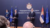 VUČIĆ I MICOTAKIS NAKON SASTANKA: Srbija čvrsto na evropskom putu; Stav Grčke prema Kosovu nepromenjen (FOTO/VIDEO)