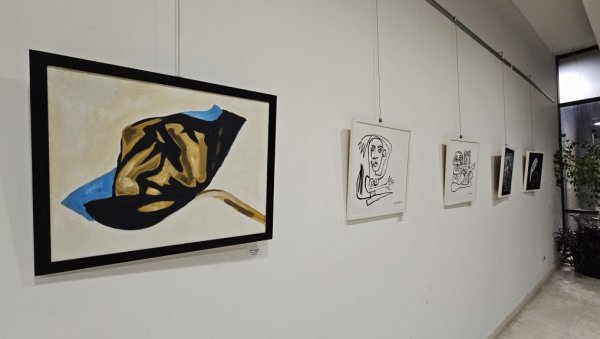 ОД ГЕОМЕТРИЈЕ ДО ФИГУРЕ: Радови уметнице Невене Максимовић пред посетиоцима до 17. фебруара у галерији ГО Врачар