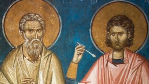 DANAŠNJI SVECI ČINE ČUDESA: Sveti Kir i Jovan leče nesanicu - zaštitiće sve koji danas urade baš ovo