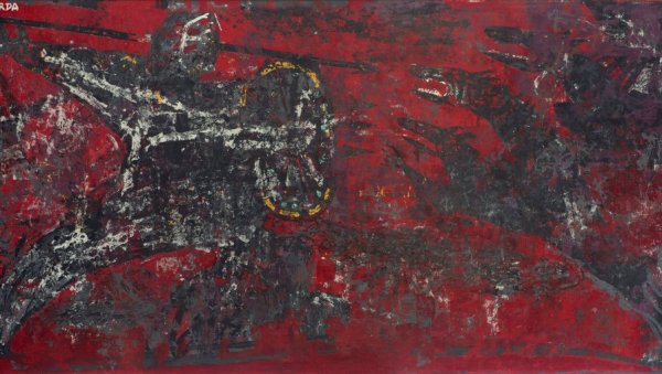 РАСКЛАПАО БРЕГОВЕ, УЗБУРКАО МОРЕ:  Пола века  од смрти Петра Лубарде, уметника интернационалног значаја, Његоша у сликарству